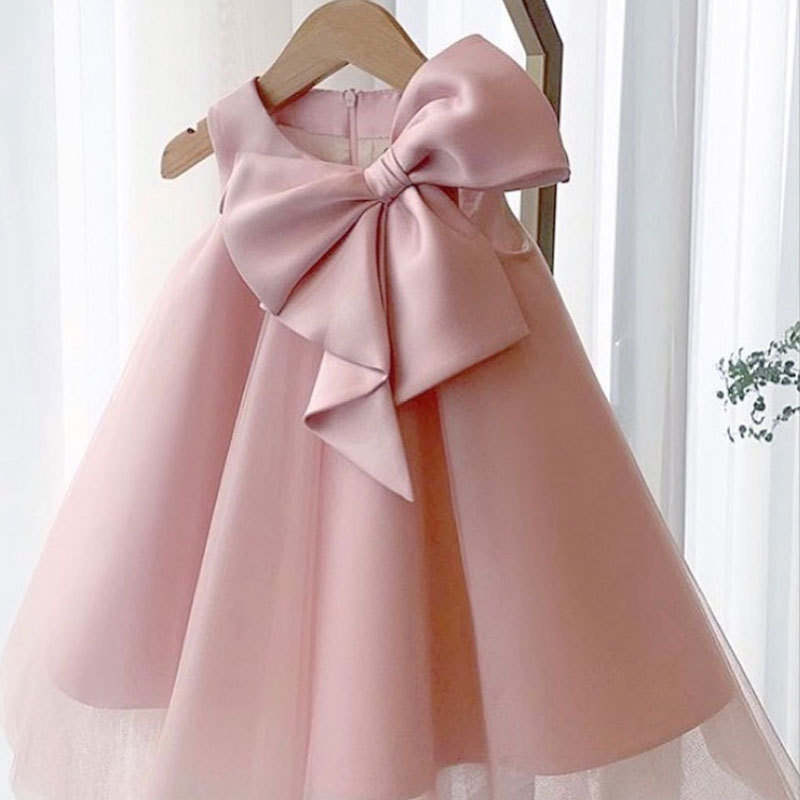 Baby Clothing Essentials - Summer Big Bow Baby Girl Dress