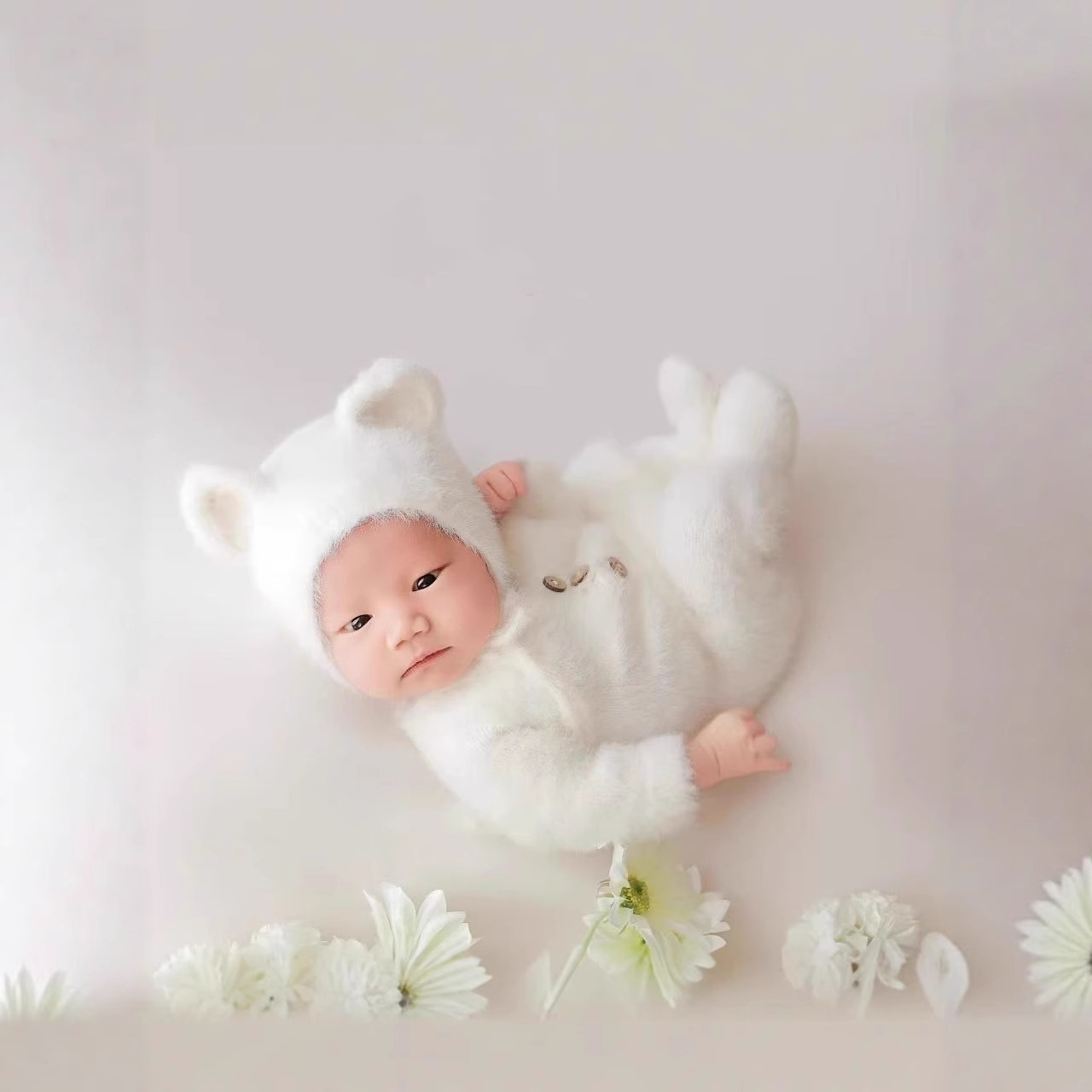 Baby Clothing Jumper - 0-1 Month Baby Bear Outfit Newborn
