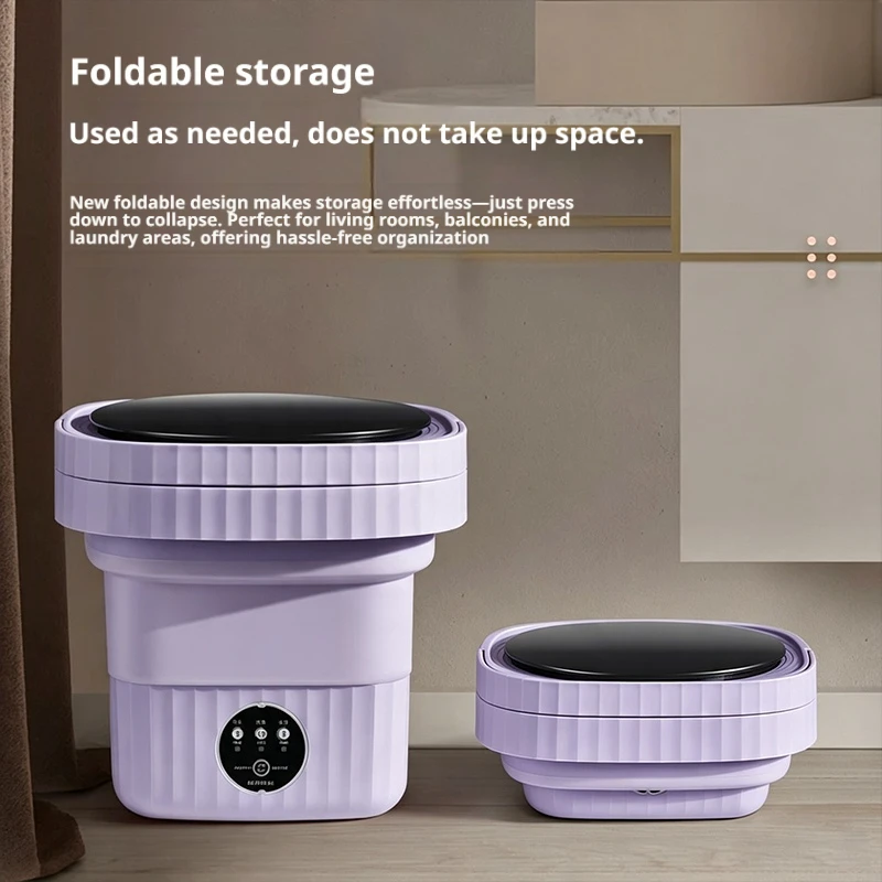 Foldable Mini Washing Machine  - Baby Clothing Washing Machine recension och pris