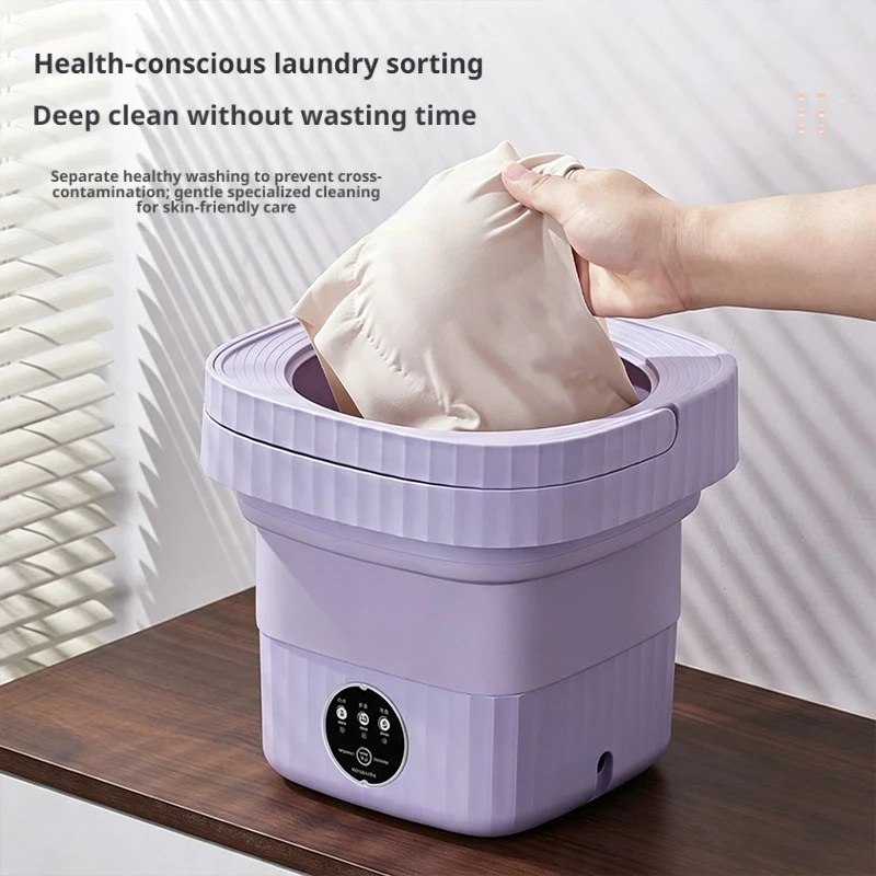 Foldable Mini Washing Machine  - Baby Clothing Washing Machine recension och pris