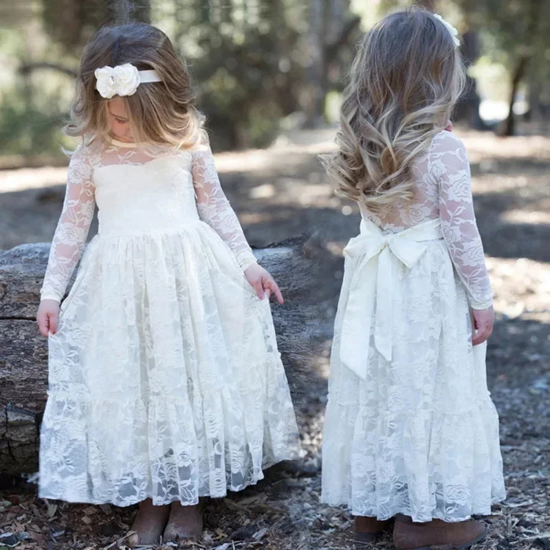 2026 Prince Girls Lace Dresses - Baby Clothing Korea recension och pris