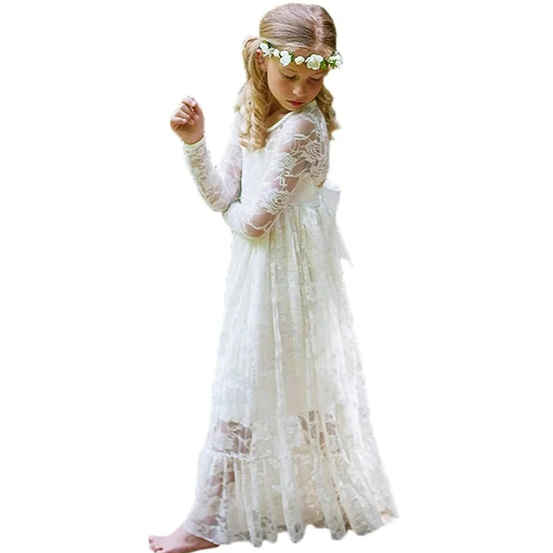 2026 Prince Girls Lace Dresses - Baby Clothing Korea recension och pris