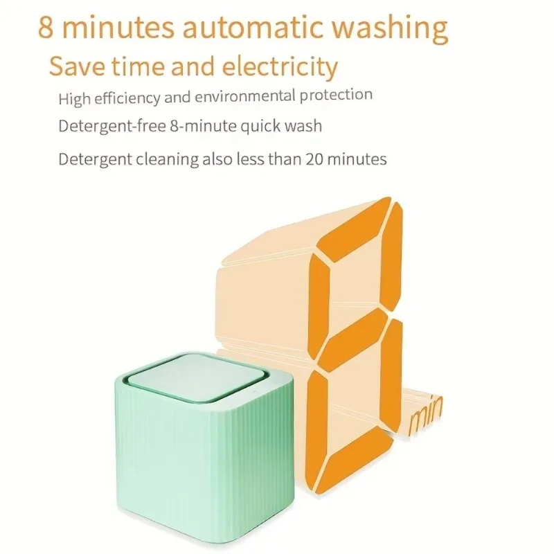 Automatic Mini Washing Machine - Baby Clothing Washing Machine recension och pris