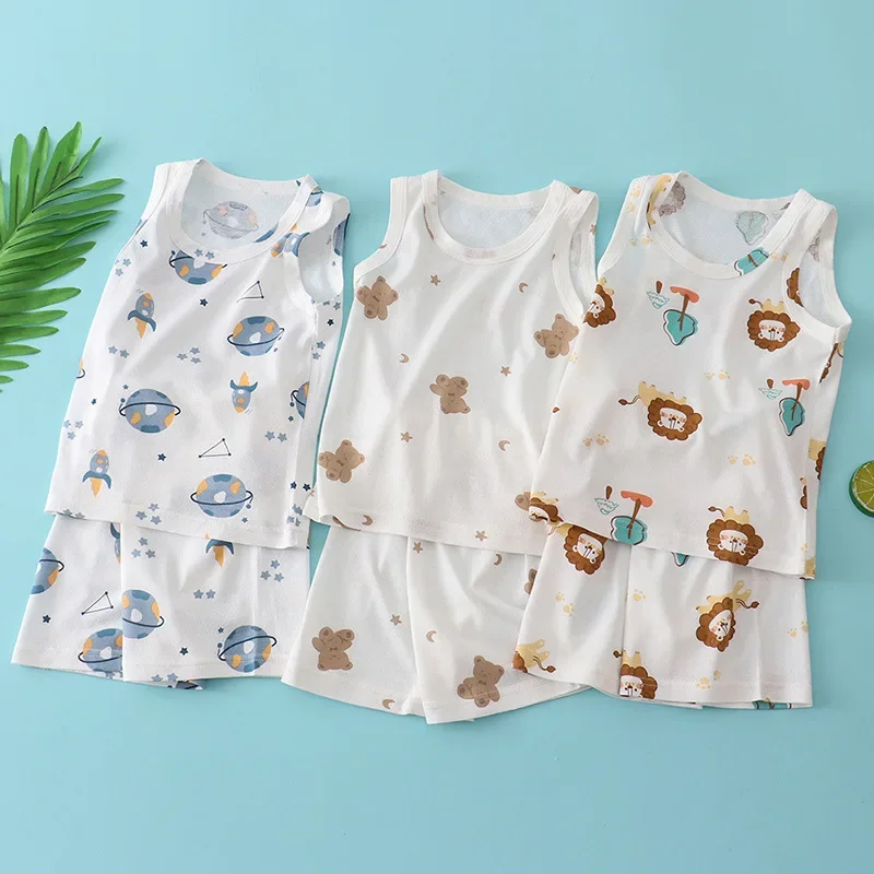 Kids Bamboo Cotton Vest Suit S - Baby Clothing Essentials recension och pris