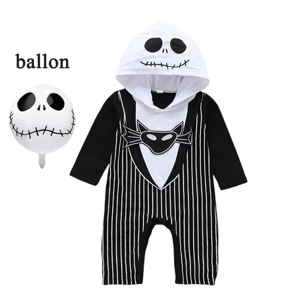 Baby Boys Hooded Romper Hallow - Baby Clothing Newborn recension och pris