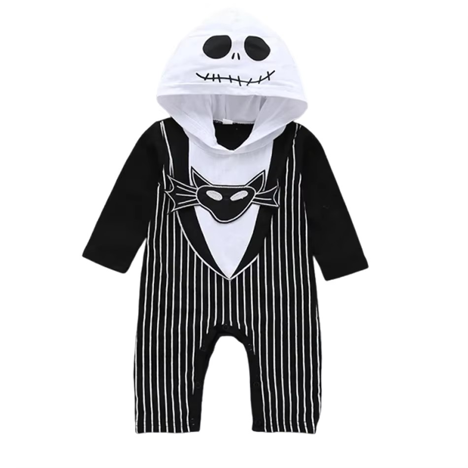 Baby Boys Hooded Romper Hallow - Baby Clothing Newborn recension och pris