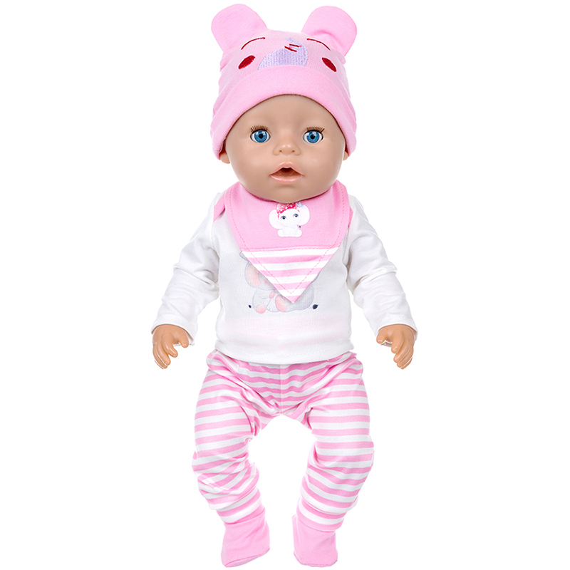 Doll Clothes Set for 16-18 Inc - Newborn Gift Set recension och pris