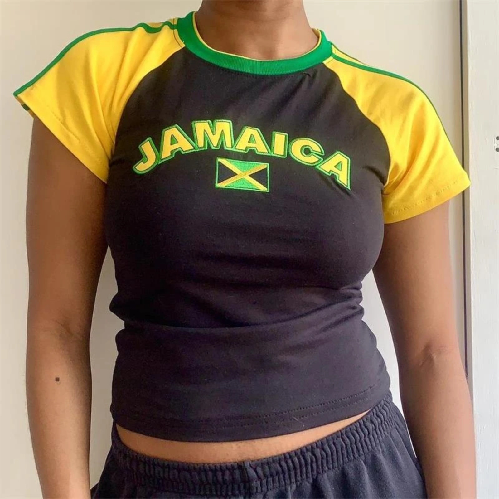 Women Aesthetic Jamaica Letter - Baby Clothing Cheap recension och pris