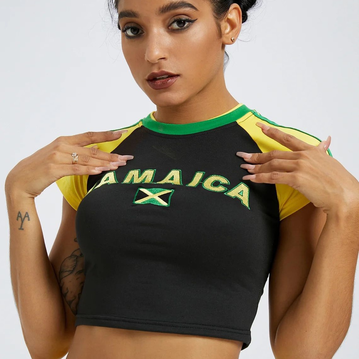Women Aesthetic Jamaica Letter - Baby Clothing Cheap recension och pris