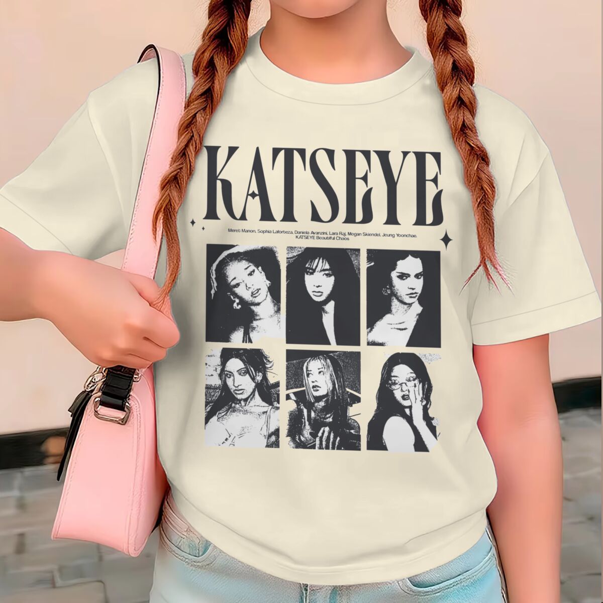 KATSEYE Print Summer Tops Girl - Baby Clothing Essentials recension och pris