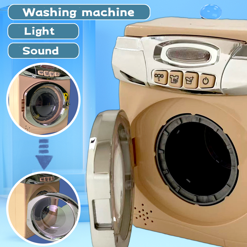 Kids Pretend Washing Machine P - Baby Clothing Washing Machine recension och pris