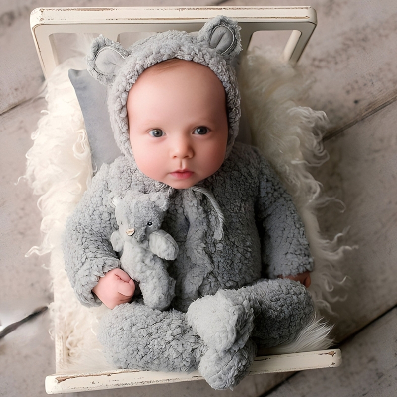 2Pcs Photography Props for Bab - Baby Clothing Newborn recension och pris