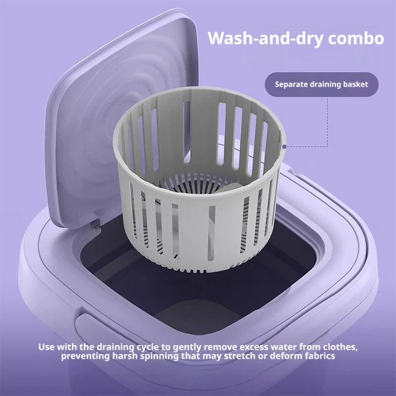 9L Fold Mini Washing Machine P - Baby Clothing Washing Machine recension och pris