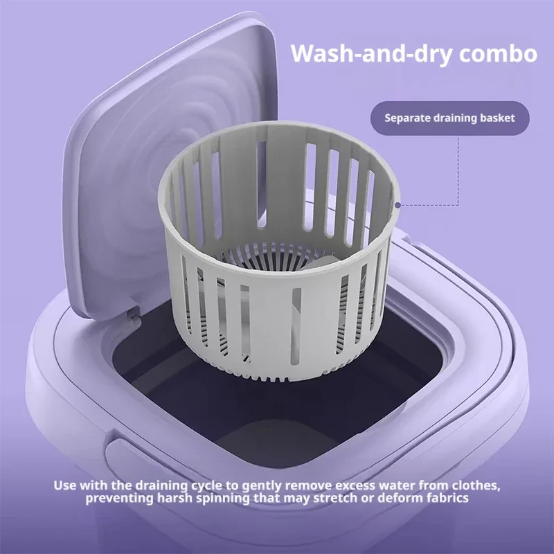 9L Collapsible Foldable Mini W - Baby Clothing Washing Machine recension och pris