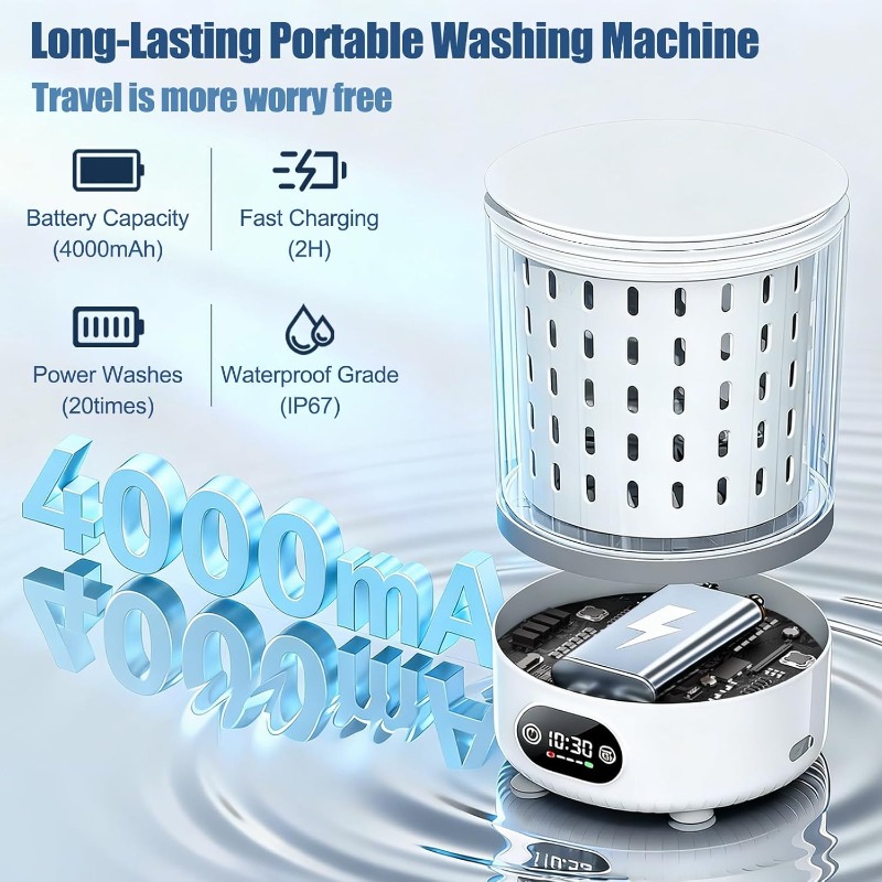 3L Mini Washing Machine,3 In 1 - Baby Clothing Washing Machine recension och pris