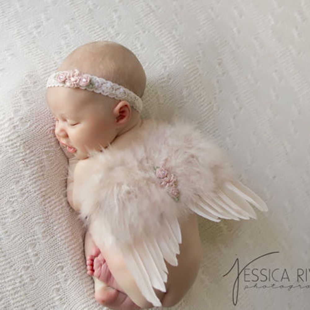 2pcs/set Cute Newborn Angel Fe - Baby Clothing Newborn recension och pris