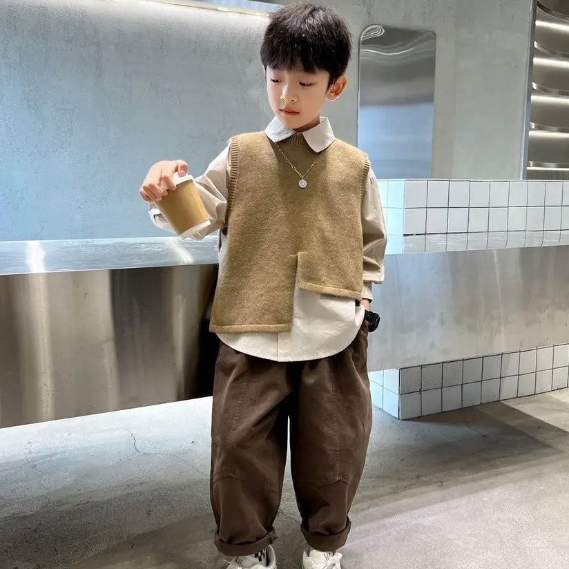 3 PCS set Spring Autumn Boy Cl - Baby Clothing Korea recension och pris