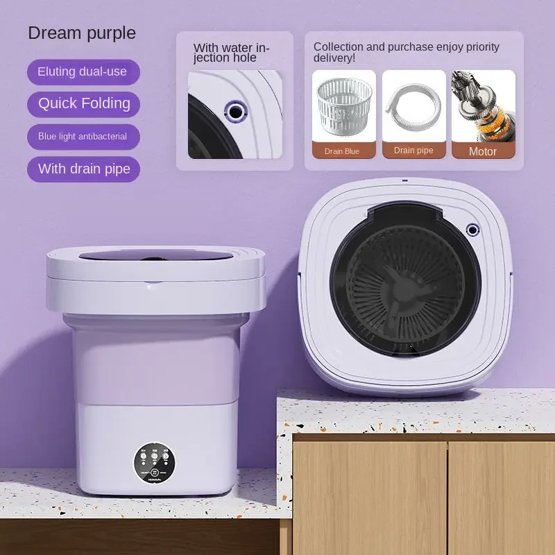 Mini Portable Travel Washing M - Baby Clothing Washing Machine recension och pris