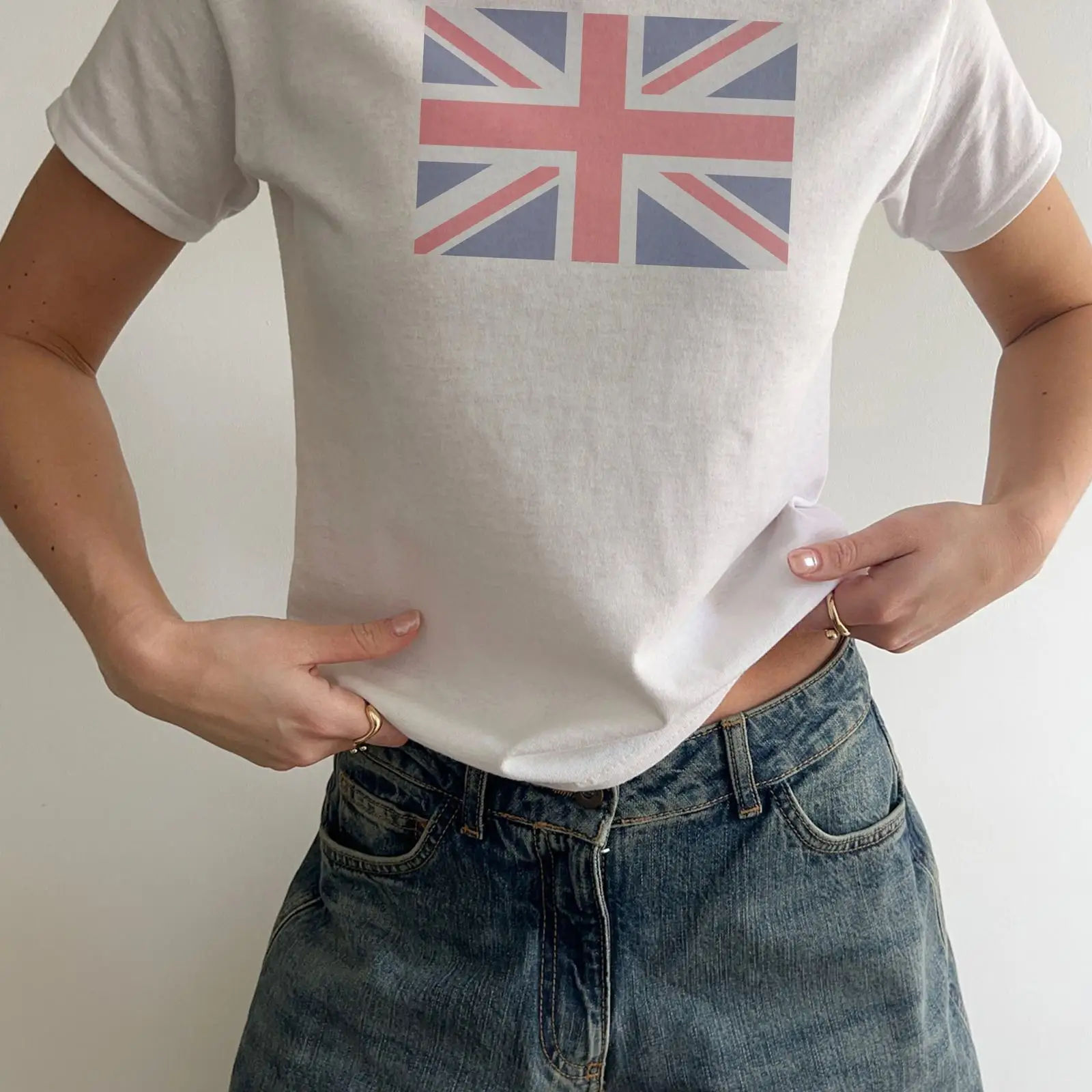 Y2K Baby T Shirt Faded British - Baby Clothing Country recension och pris