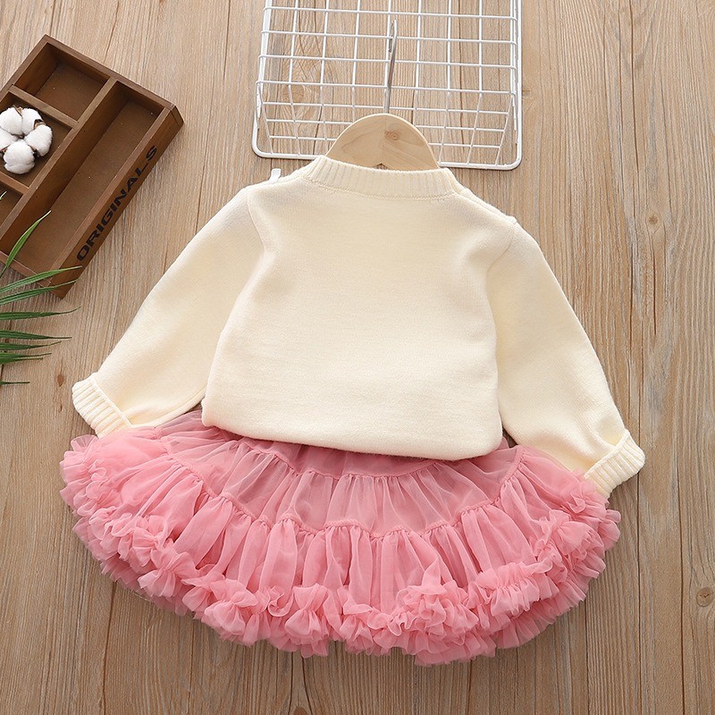 Girl's Jumper Set Autumn and W - Baby Clothing Jumper recension och pris