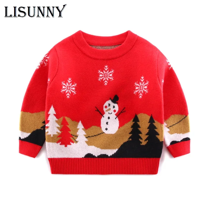 2025 Autumn Winter Kid Christm - Baby Clothing Jumper recension och pris