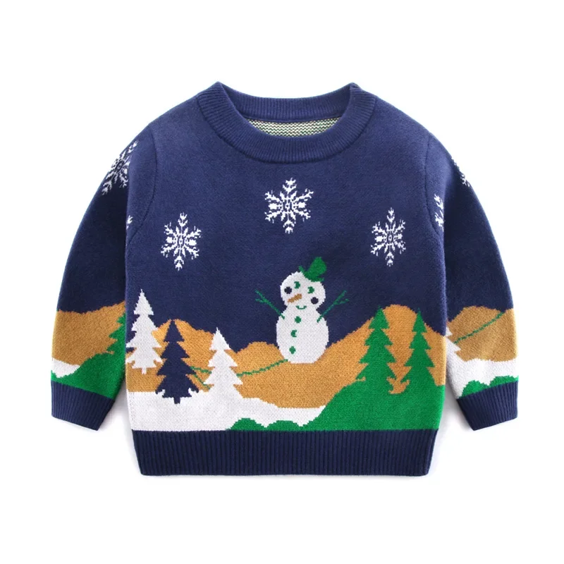 2025 Autumn Winter Kid Christm - Baby Clothing Jumper recension och pris