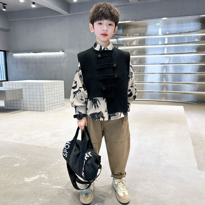 3 PCS set Spring Autumn Boy Cl - Baby Clothing Korea recension och pris