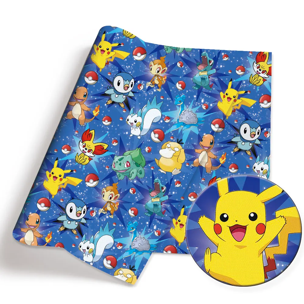 Pokemon Cartoon Fabric140*50cm - Baby Clothing In Japan recension och pris