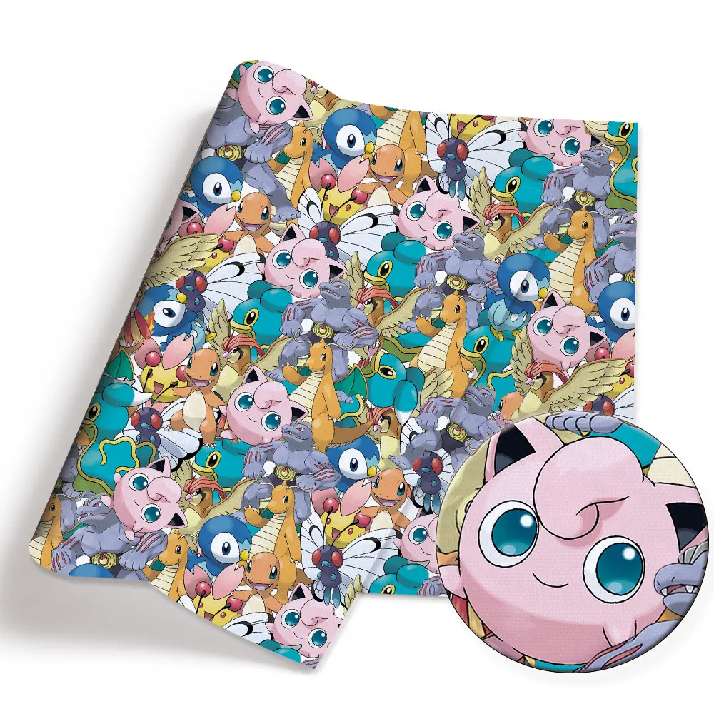 Pokemon Cartoon Fabric140*50cm - Baby Clothing In Japan recension och pris