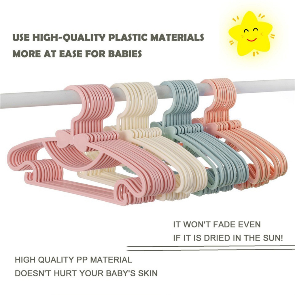 12PCS Baby Kids Clothes Hanger - Baby Clothing Display recension och pris