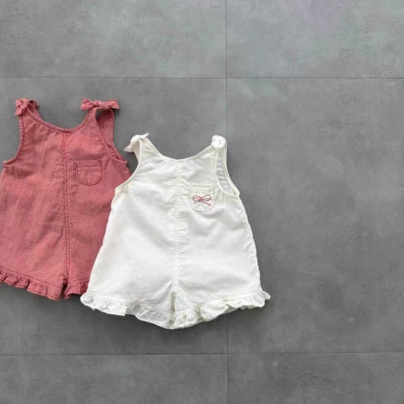 HY2831 Girls Summer Romper wit - Baby Clothing Newborn recension och pris