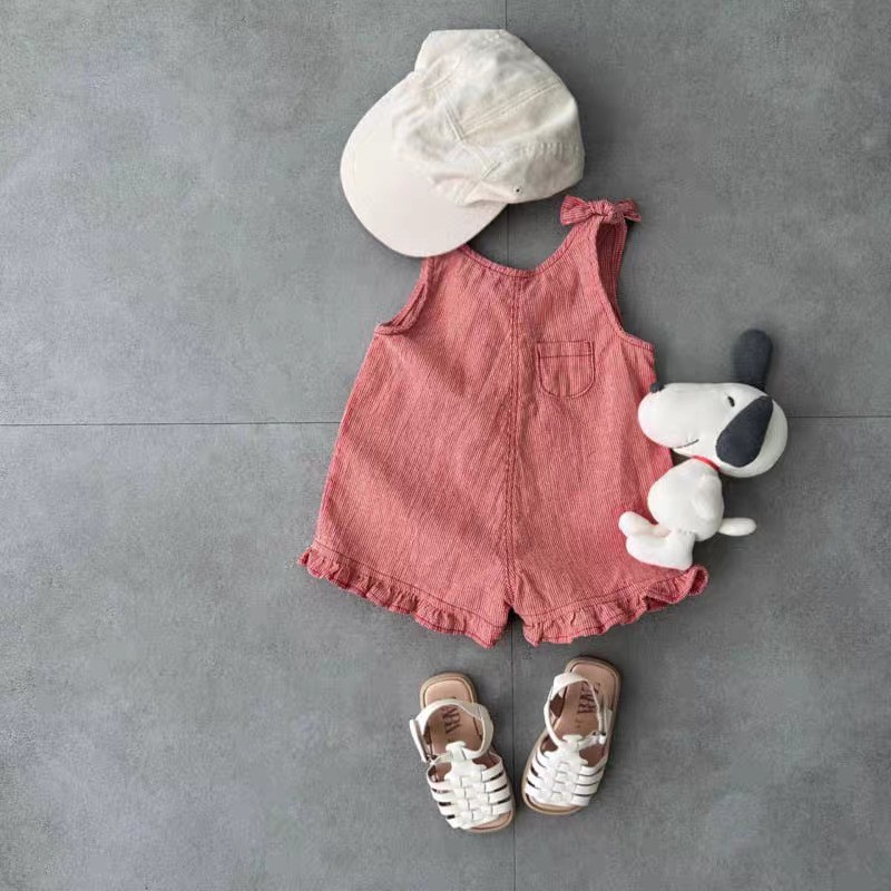 HY2831 Girls Summer Romper wit - Baby Clothing Newborn recension och pris