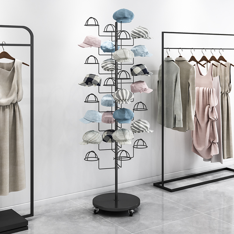 Hat display stand Floor-to-cei - Baby Clothing Display recension och pris